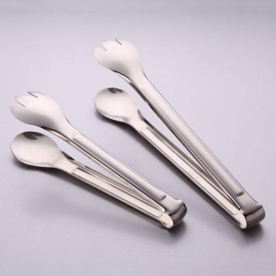 5509 Stainless Steel Kitchen Food Vegetables Barbecue Steak Clip Tongs serving tong 