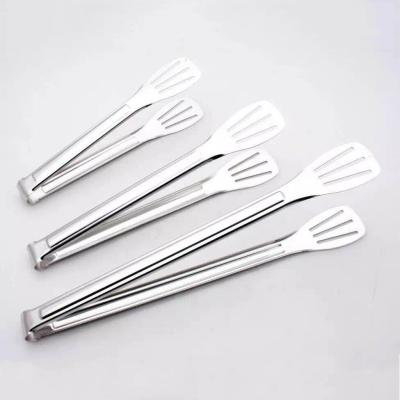 5516 Stainless Steel Kitchen Food Vegetables Barbecue Steak Clip Tongs serving tong  