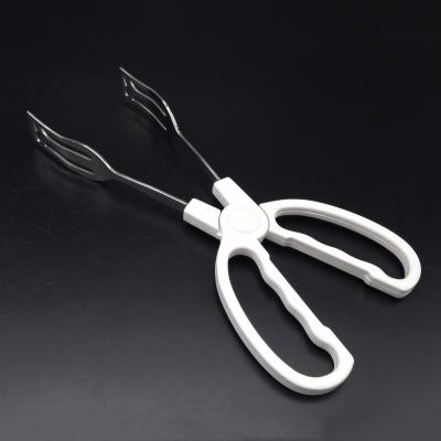 5520 Stainless Steel Kitchen Food Vegetables Barbecue Steak Clip Tongs serving tong 