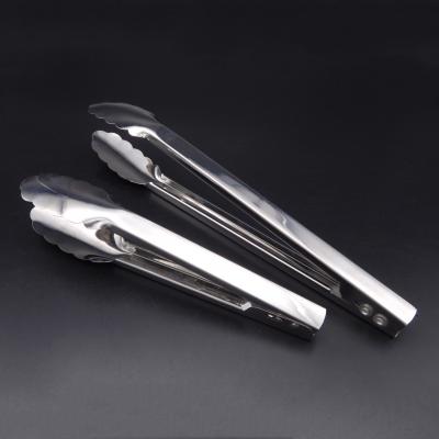 5522 Stainless Steel Kitchen Food Vegetables Barbecue Steak Clip Tongs serving tong   