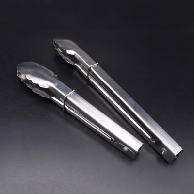 5526 Stainless Steel Kitchen Food Vegetables Barbecue Steak Clip Tongs serving tong  