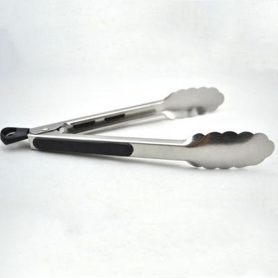 5528 Stainless Steel Kitchen Food Vegetables Barbecue Steak Clip Tongs serving tong 